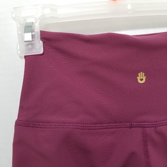 Spiritual Gangster leggings XS Essential High Waisted Yoga rainbow tuxedo stripe - Picture 8 of 16